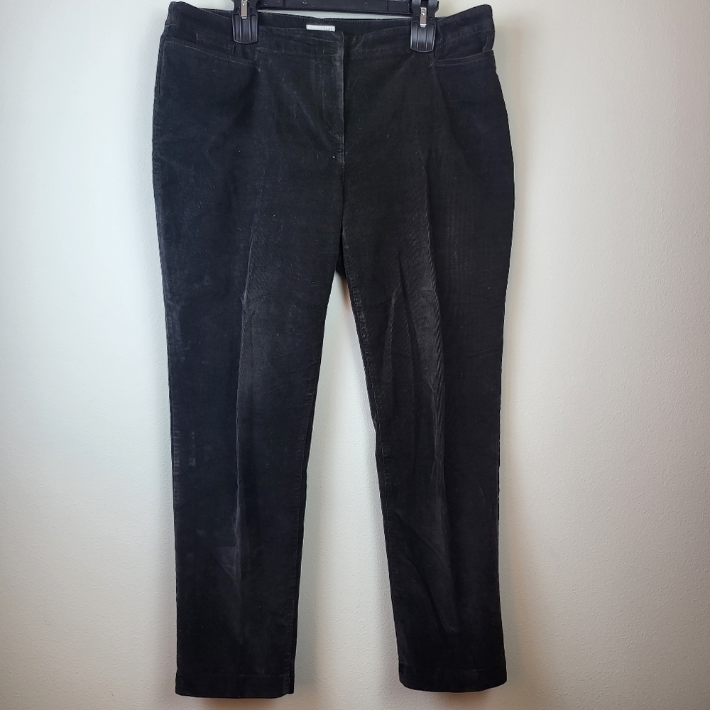 J. JILL Brown Corduroy Pants Size 14